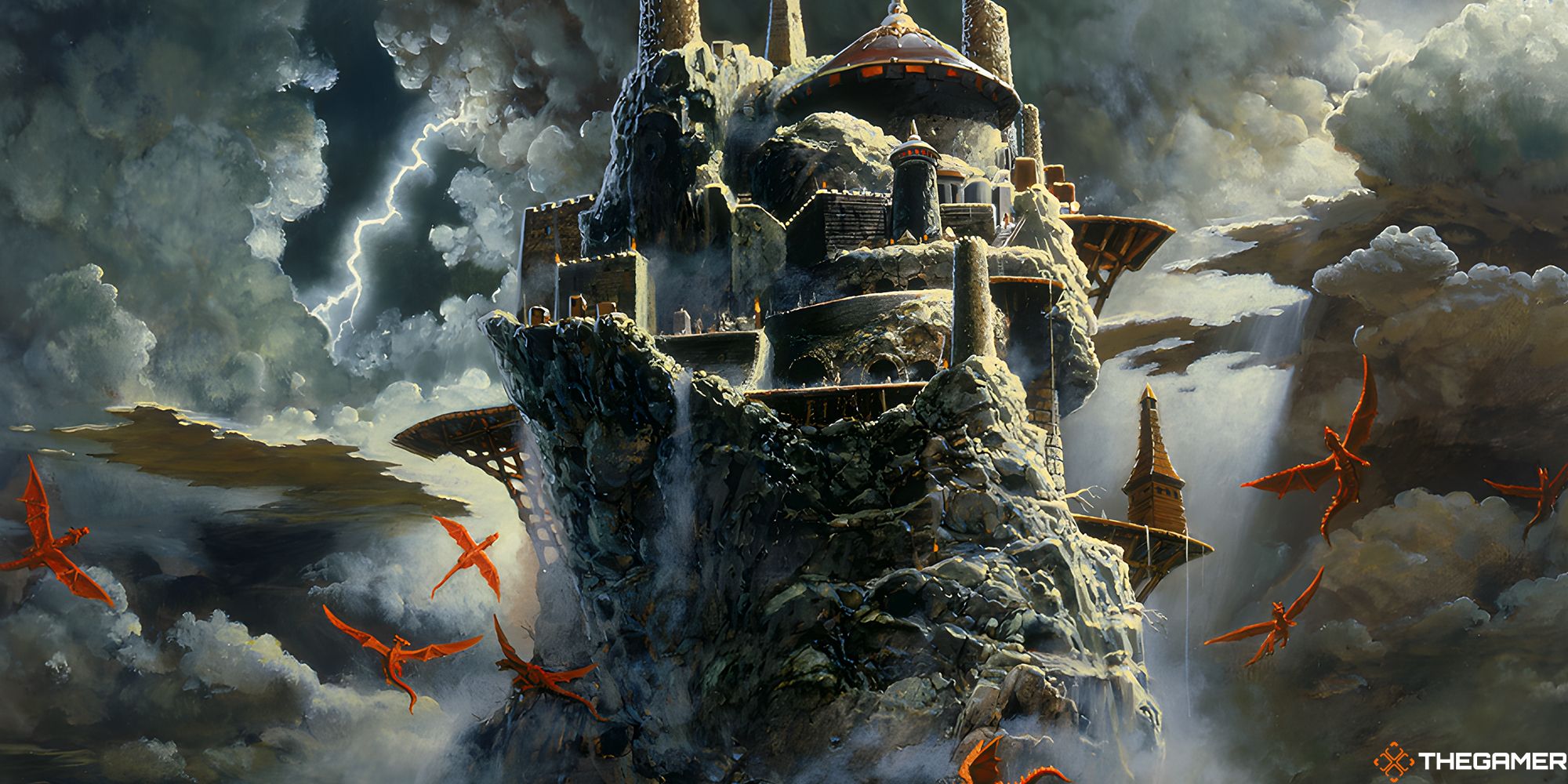 Flying Citadel by Keith Parkinson