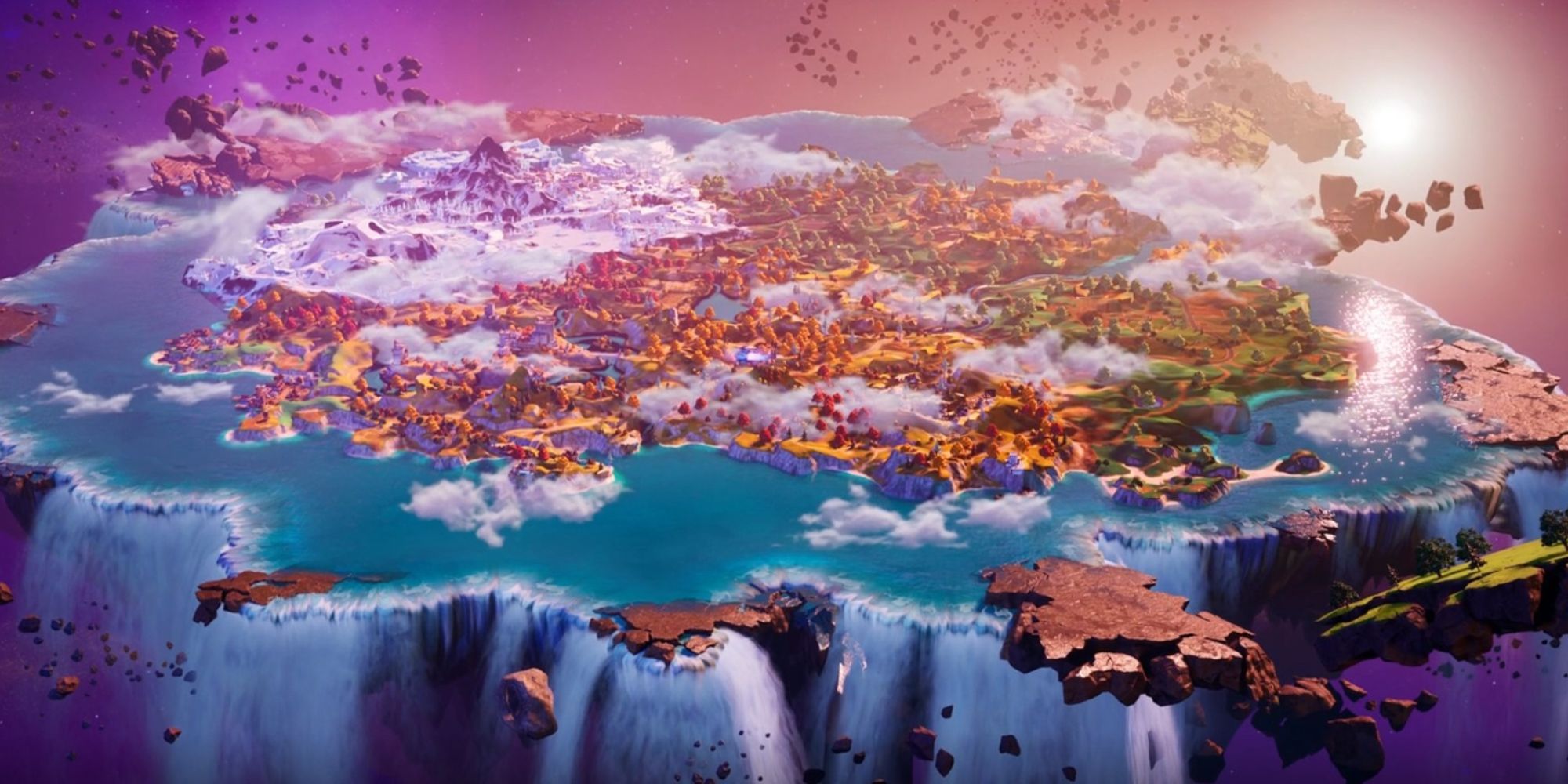 Fortnite Chapter 4 Map Revealed