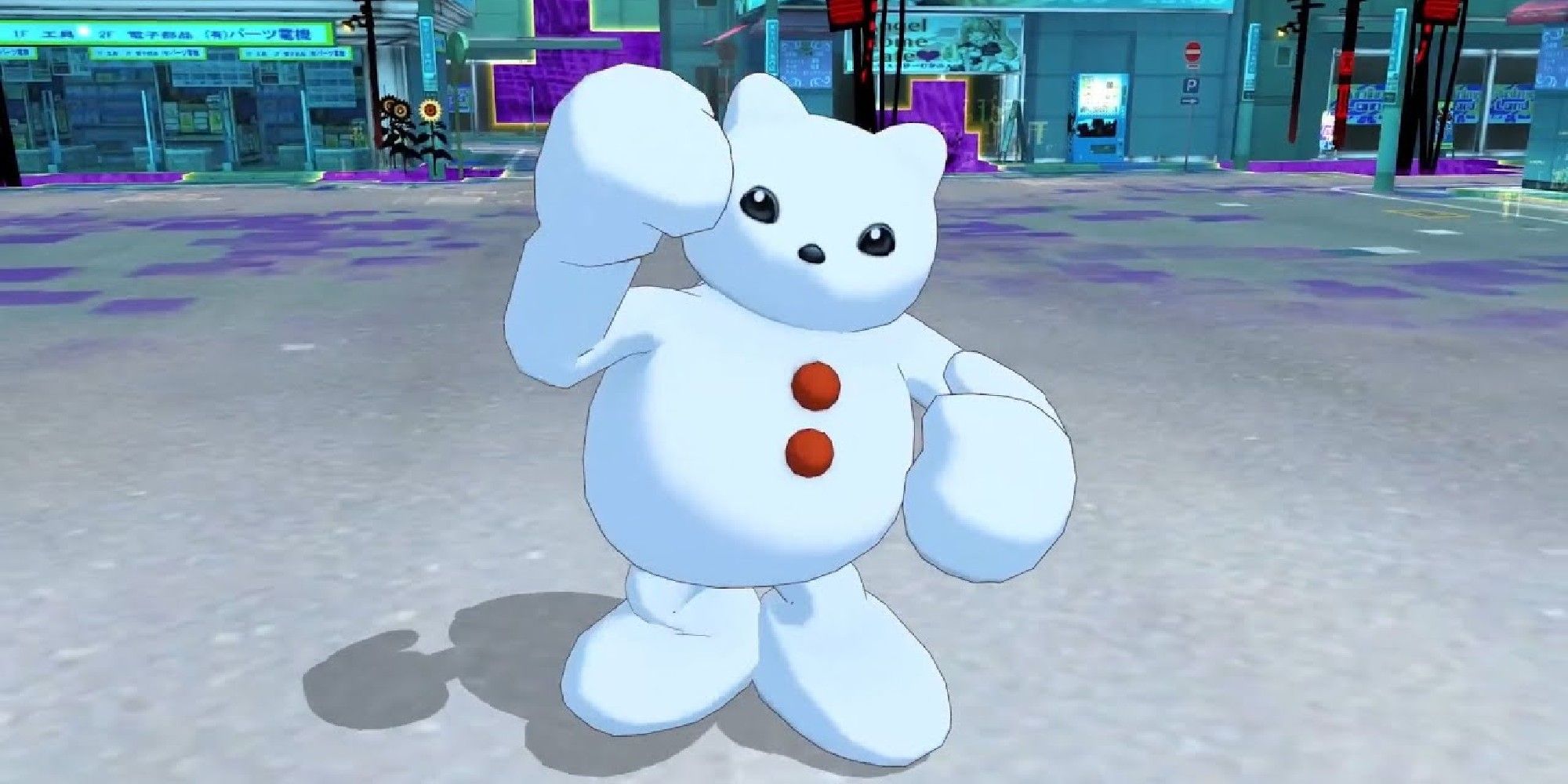 Digimon Cyber Sleuth: Frigimon's Victory Pose