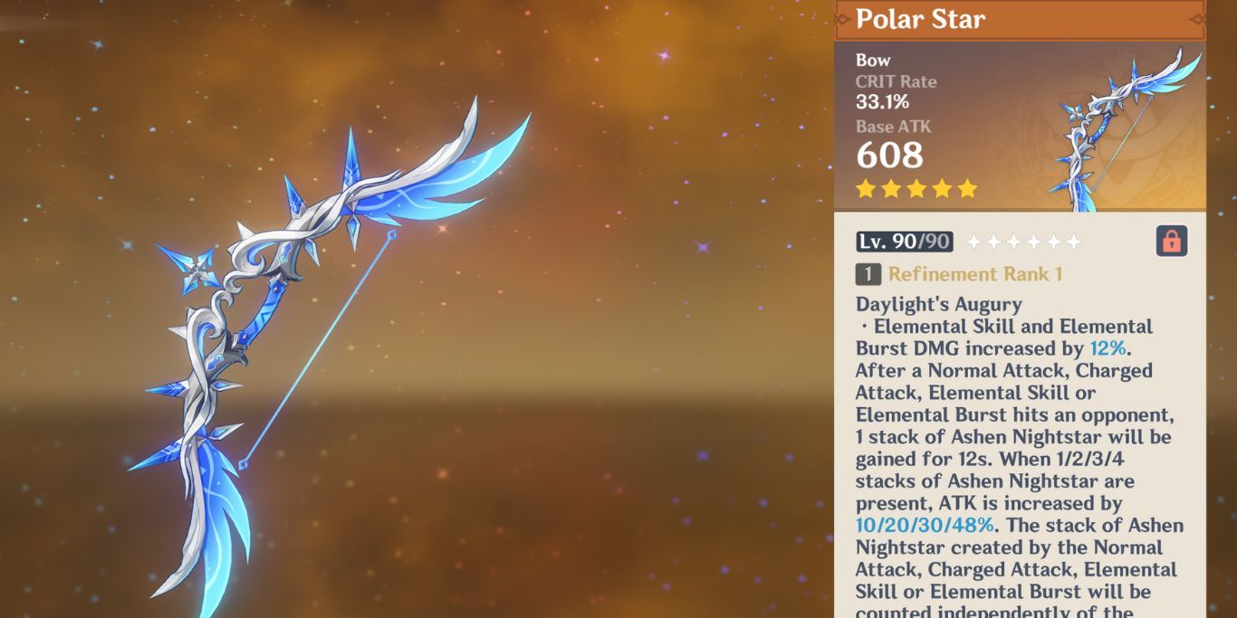 Genshin Impact Polar Star With Description