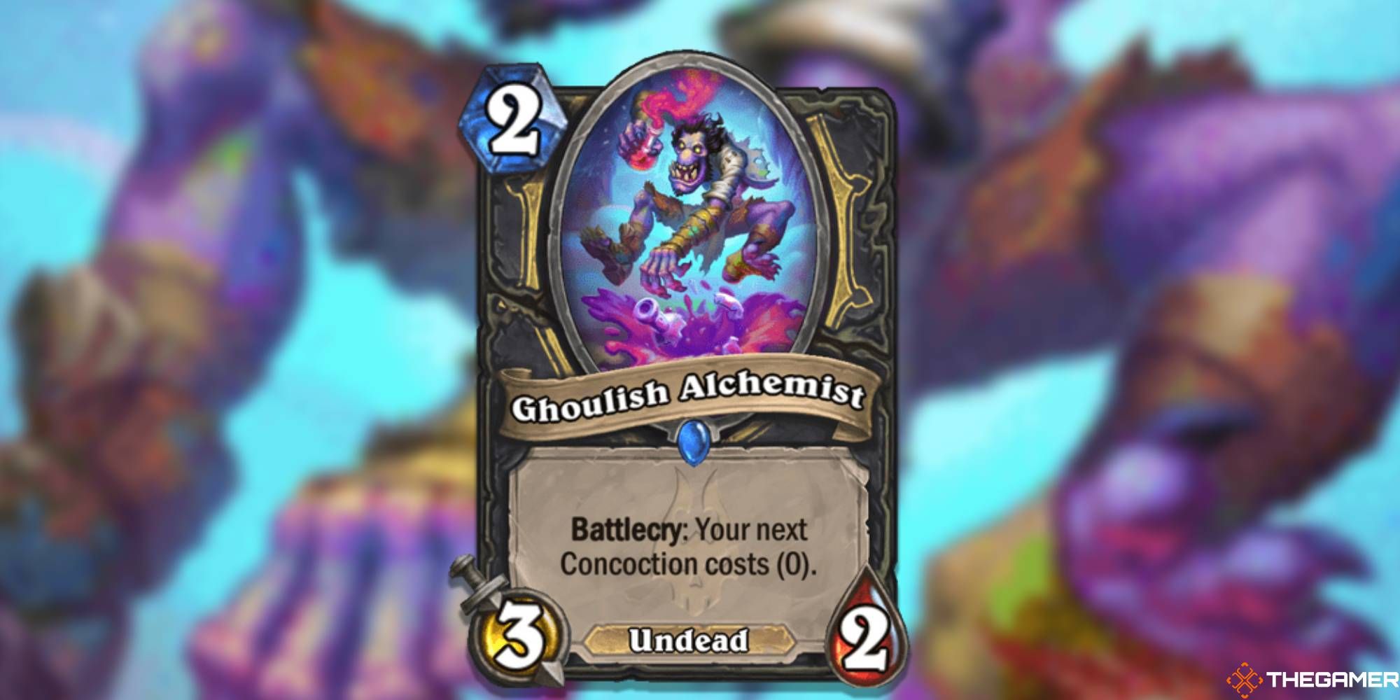 Ghoulish Alchemist Hearthstone March of the Lich King
