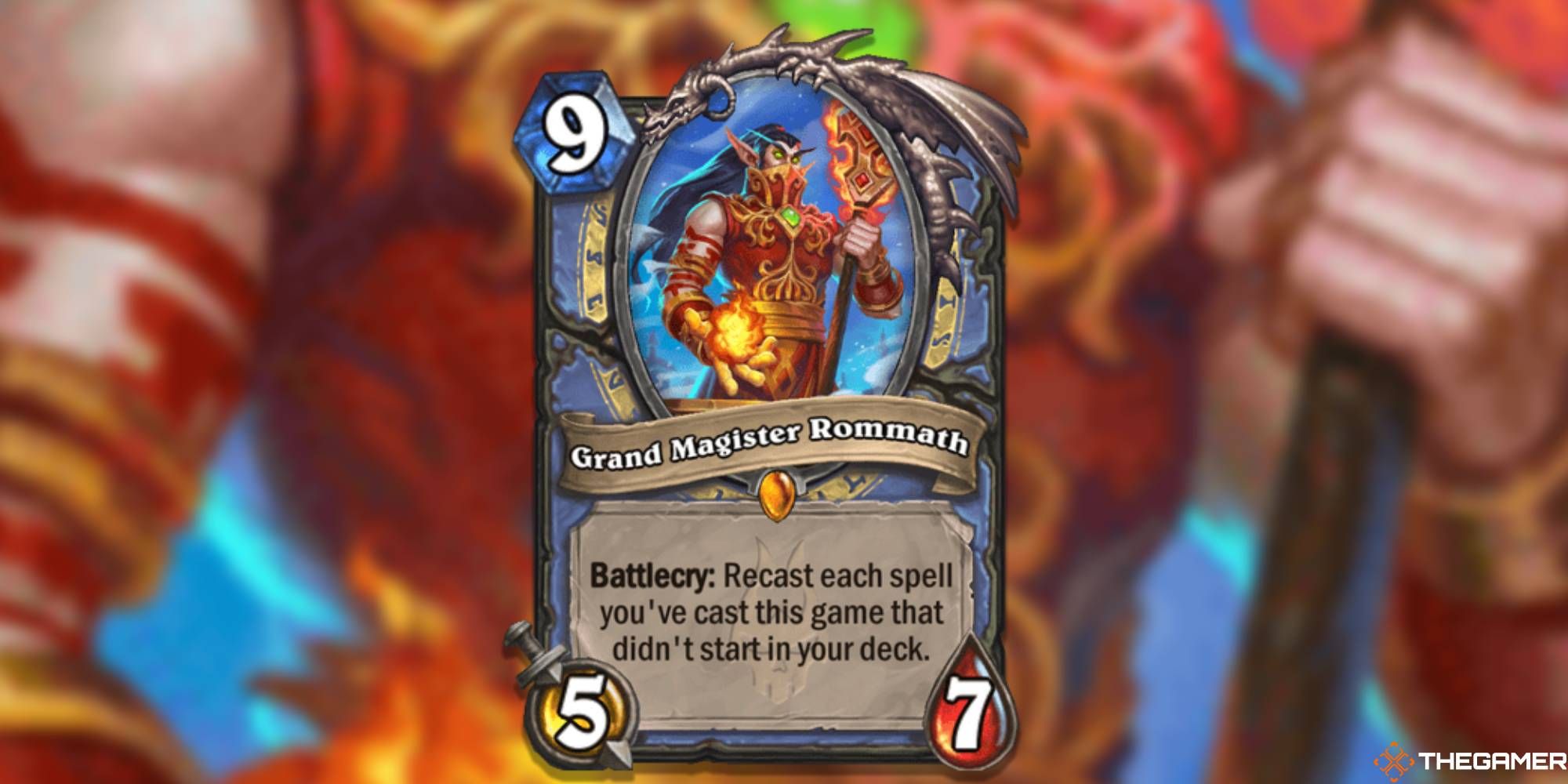 Grand Magister Rommath Hearthstone March of the Lich King