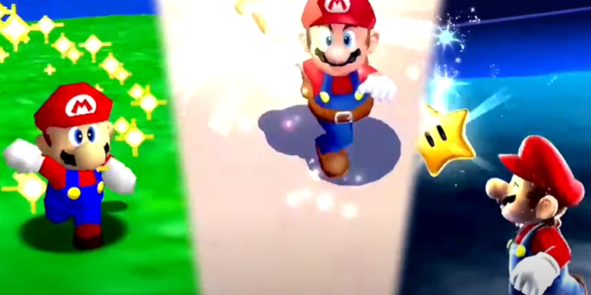 The Intro of Super Mario 3D Allstars