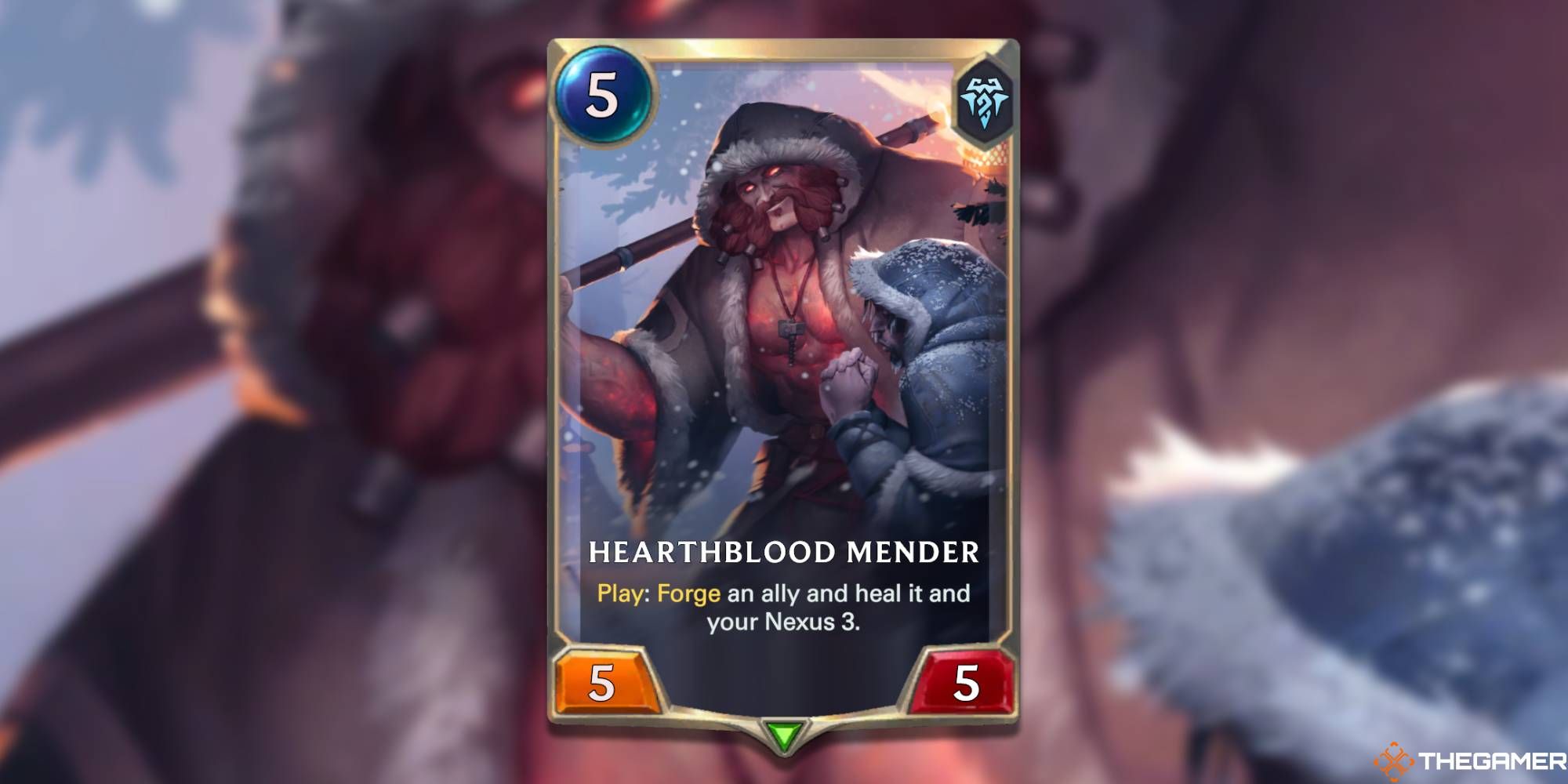 Hearthblood Mender Legends of Runeterra Darkin