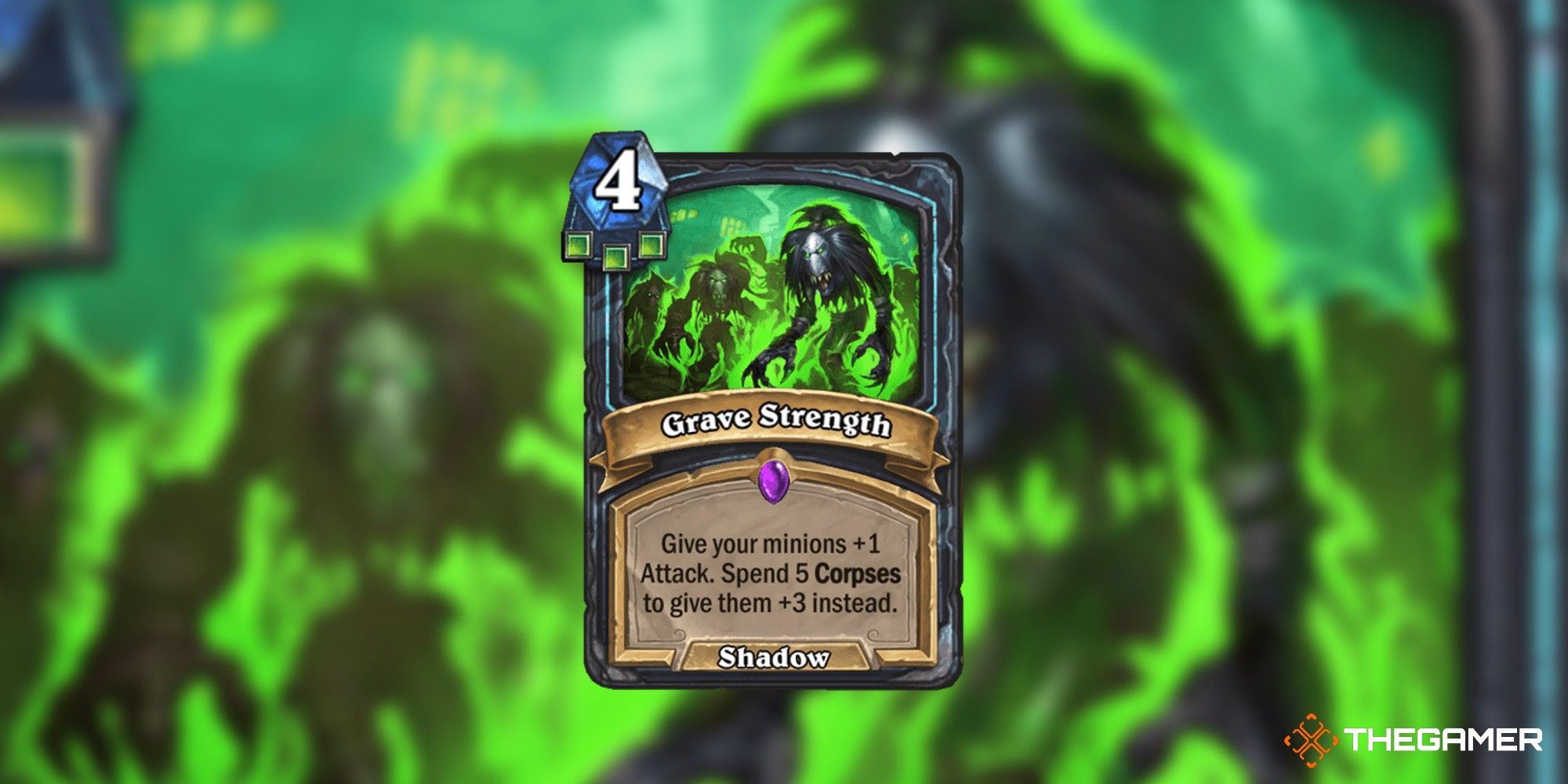 Hearthstone Grave Strength Card