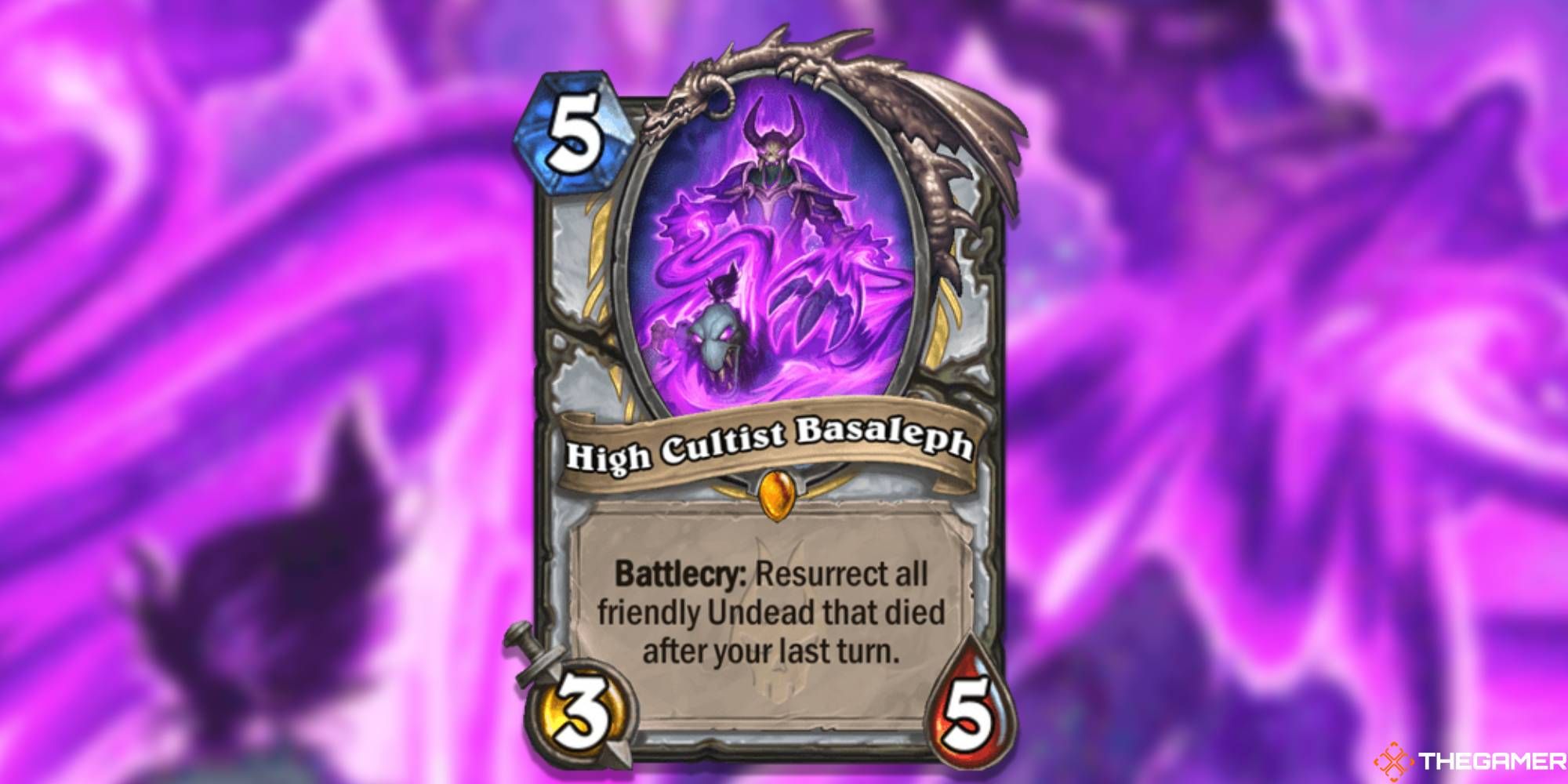 High Cultist Basaleph Hearthstone March of the Lich King