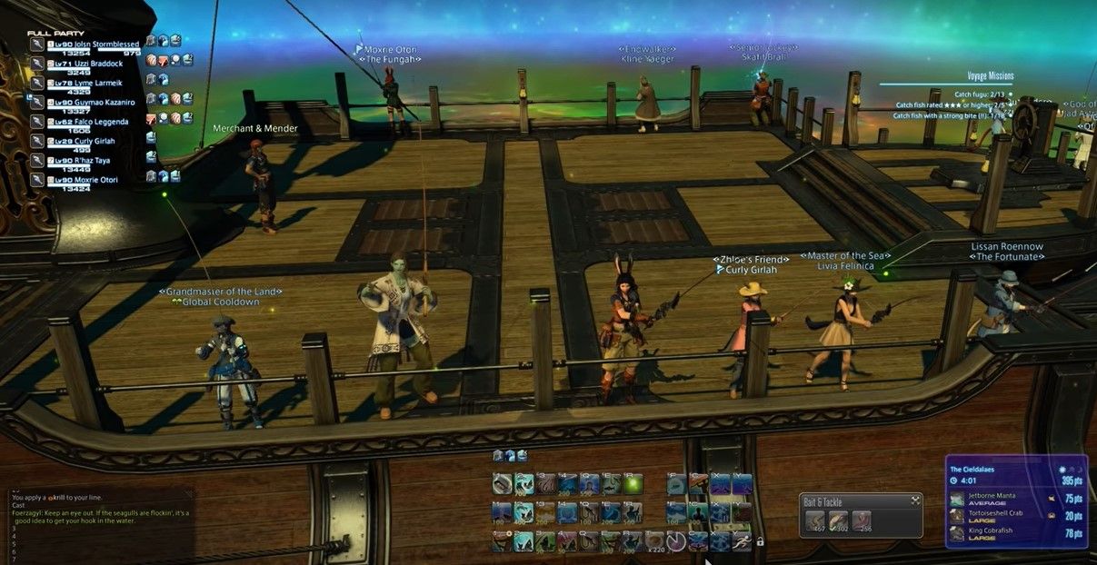 FFXIV Ocean Fishing Guide: Mount, Minion, and Spectral Current