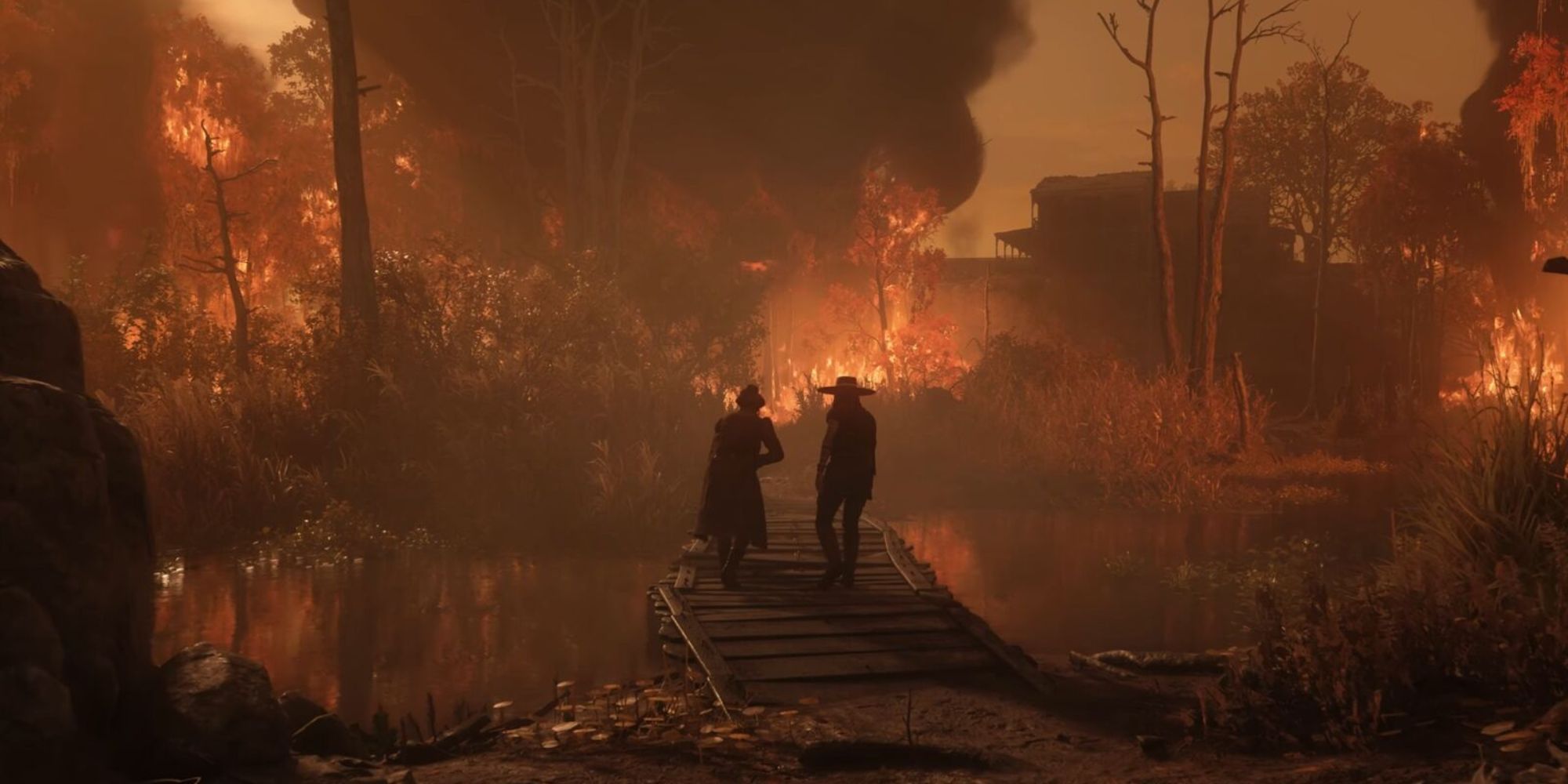 Hunt SHowdown Map On Fire Event
