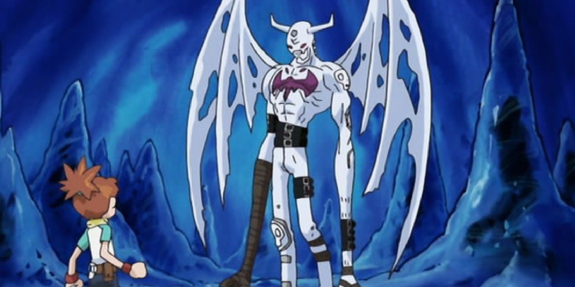 Digimon Tamers: IceDevimon Confronts Rika