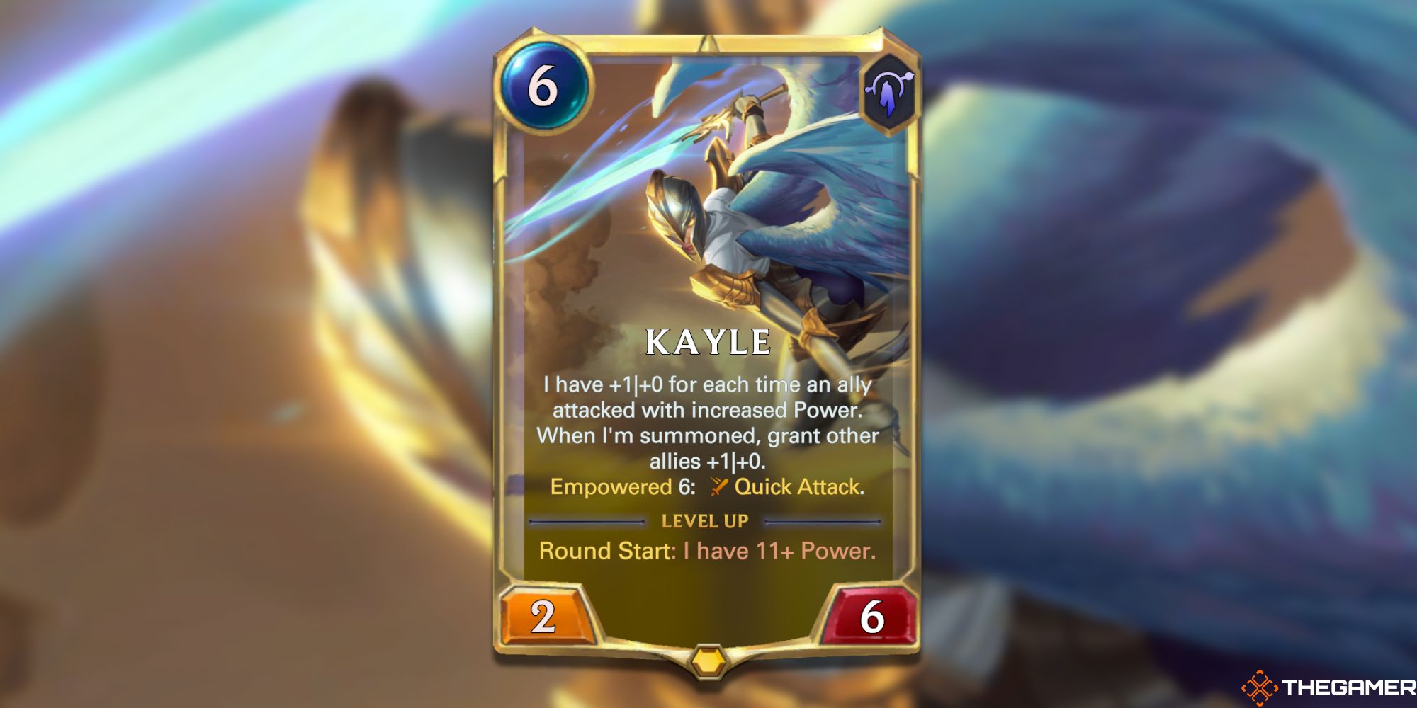 Kayle Card Legends Of Runeterra