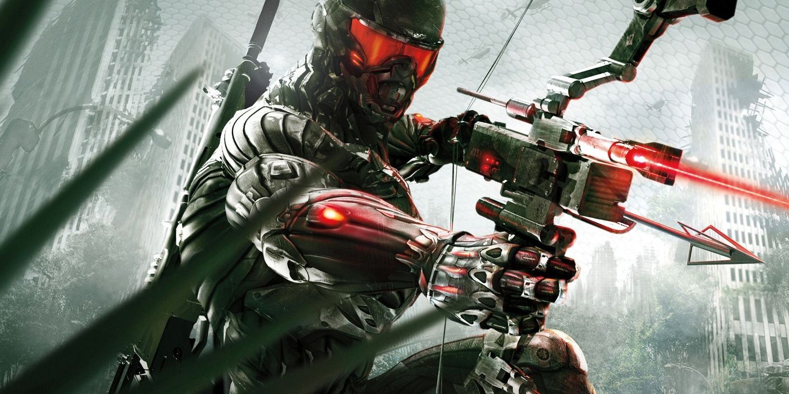 Key Art of Crysis 3 featuring the lead character Prophet.
