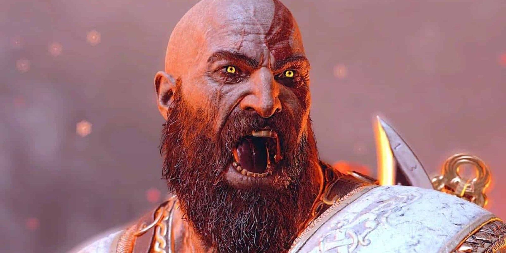 kratos yelling in god of war