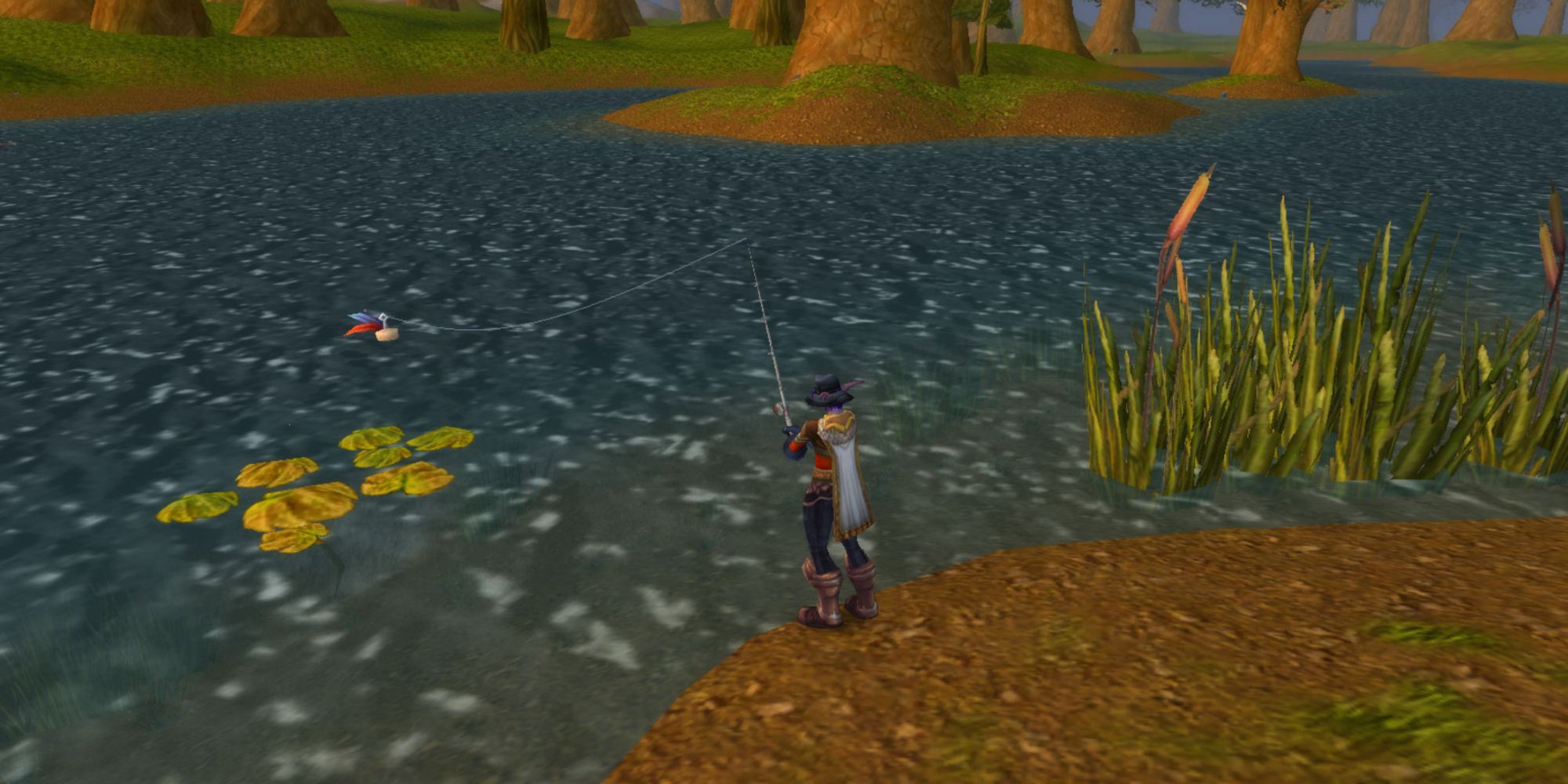 lafti fishing goldshire world of wacraft