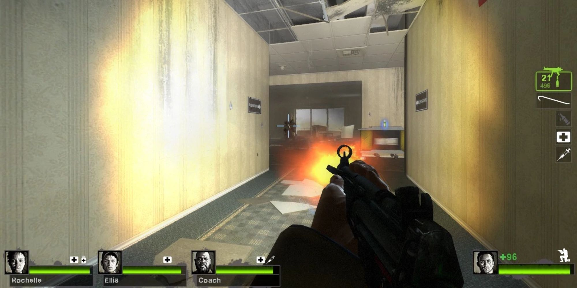 Left 4 Dead 2 Screenshot Of MP5