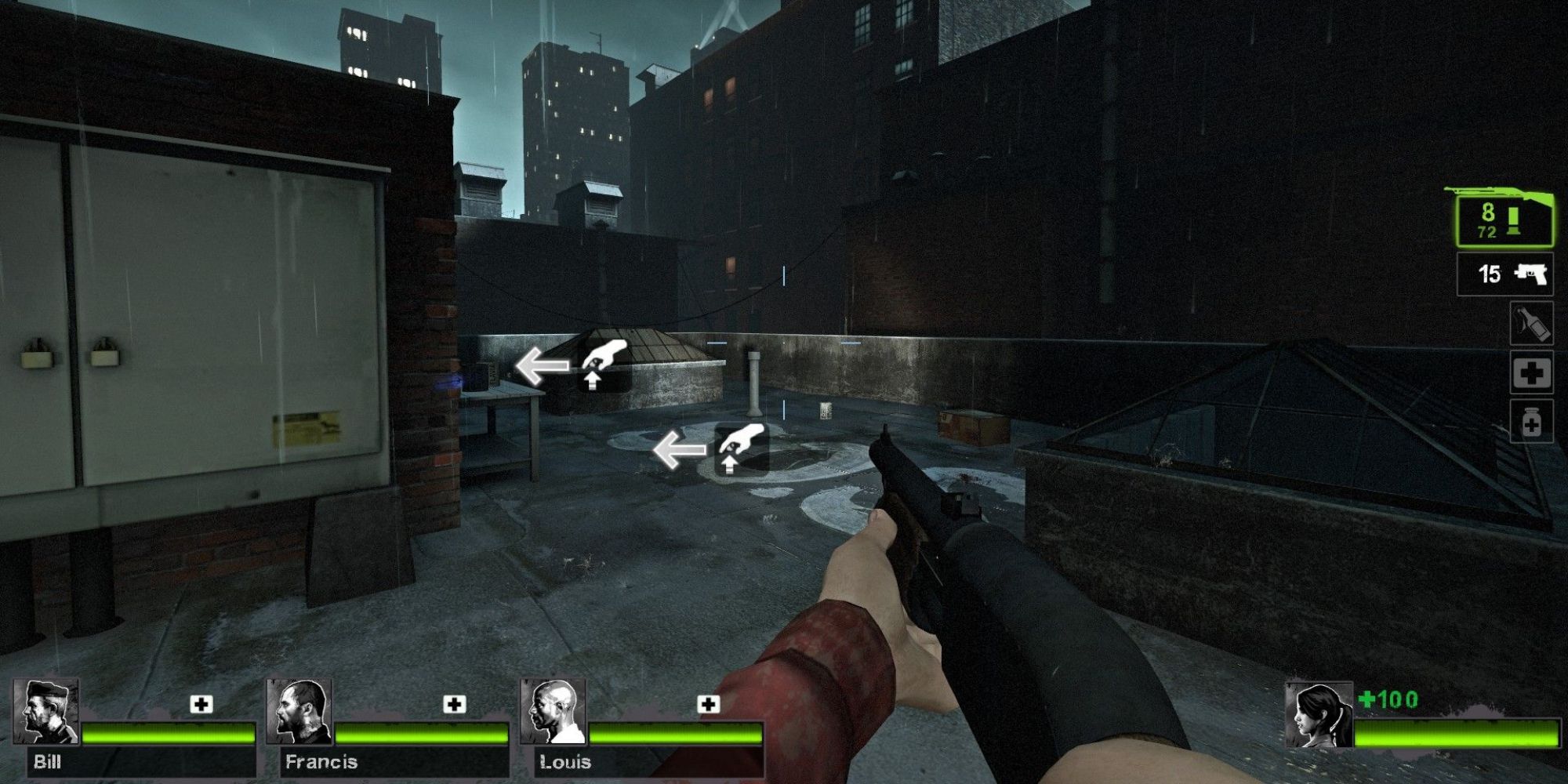 Left 4 Dead 2 Screenshot Of Pump Shotgun No Mercy