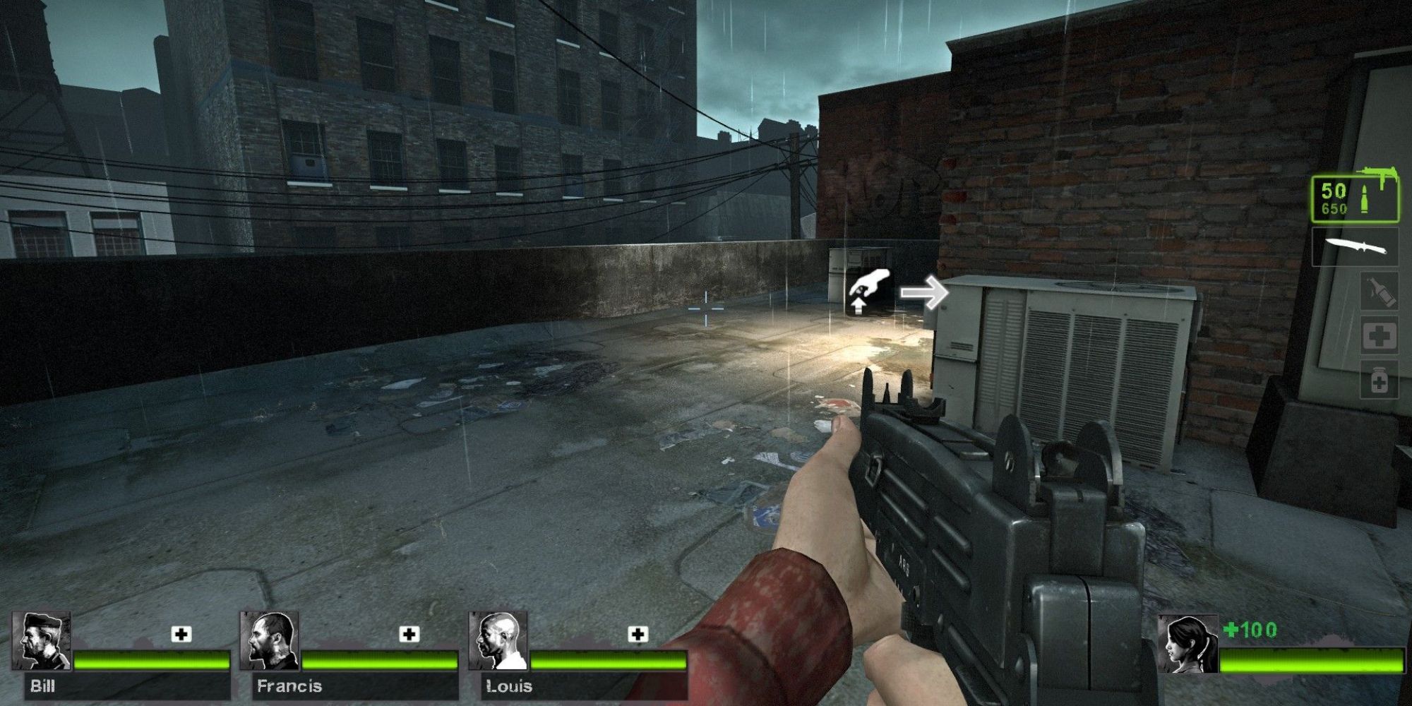 Left 4 Dead 2 Screenshot Of SMG