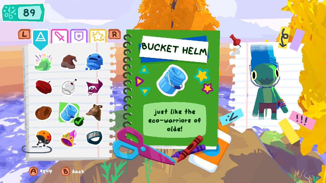 Bucket Helm Description Item Menu