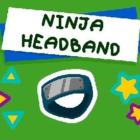 Ninja Headband Image and Description
