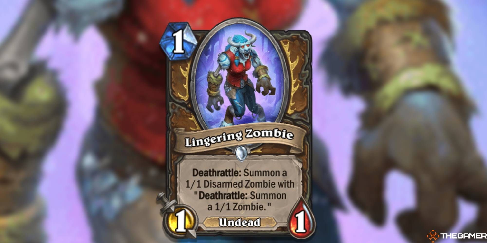 Lingering Zombie Hearthstone March of the Lich King