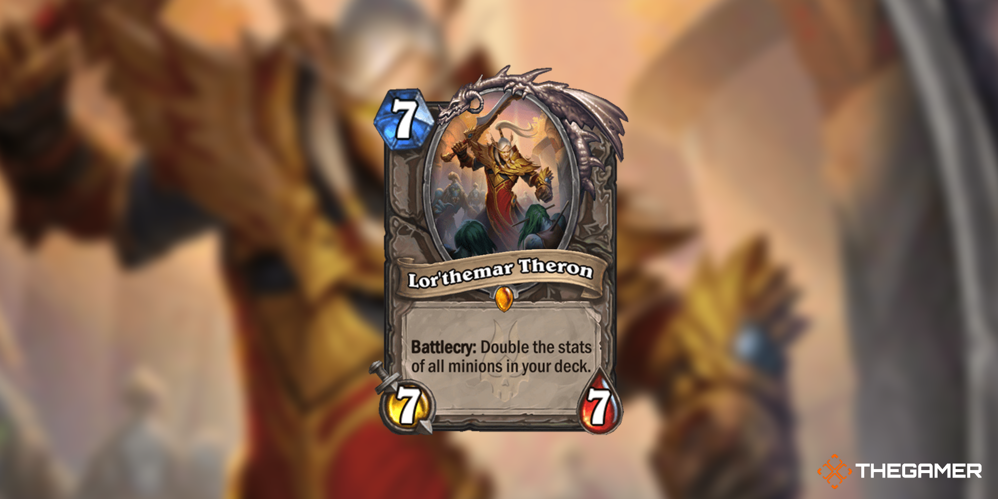 Lor'Themar Theron Card Hearthstone