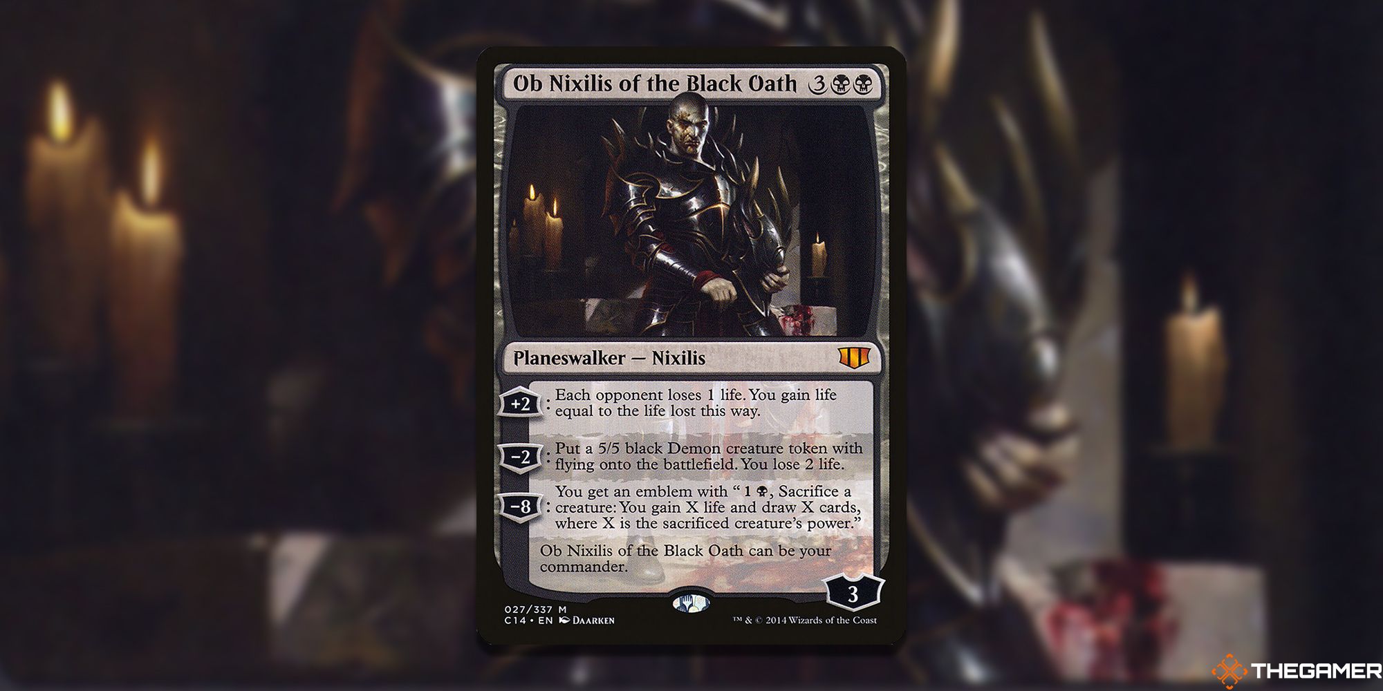 Magic The Gathering Ob Nixilis of the Black Oath