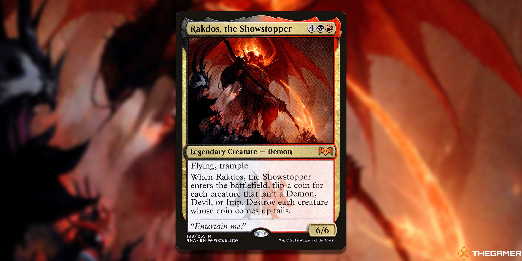 Magic The Gathering Rakdos the Showstopper