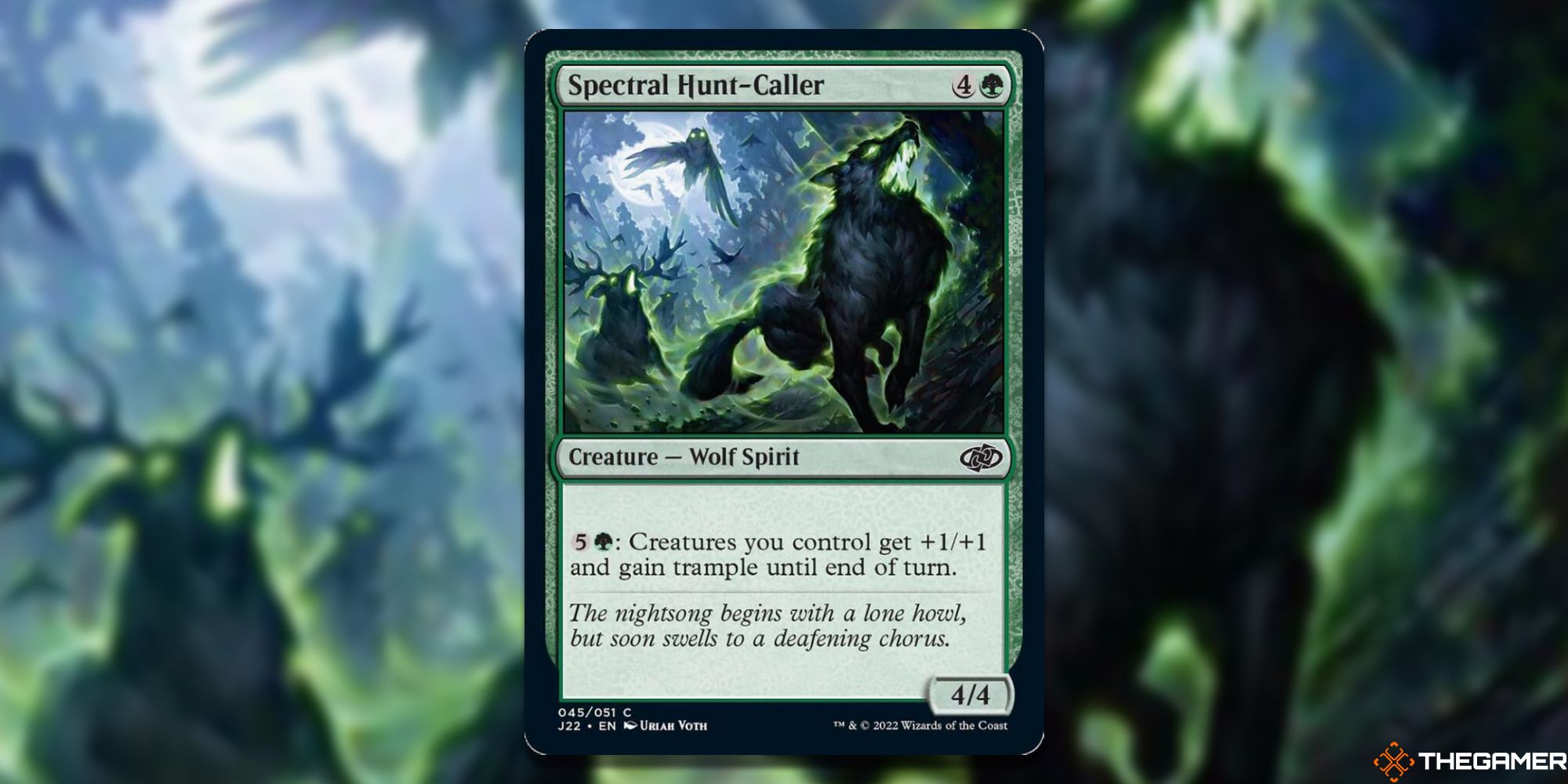 The Best New Green Cards In MTG Jumpstart 2022   Magic The Gathering The 10 Best New Green Cards In Jumpstart 2022 Spectral Hunt Caller 