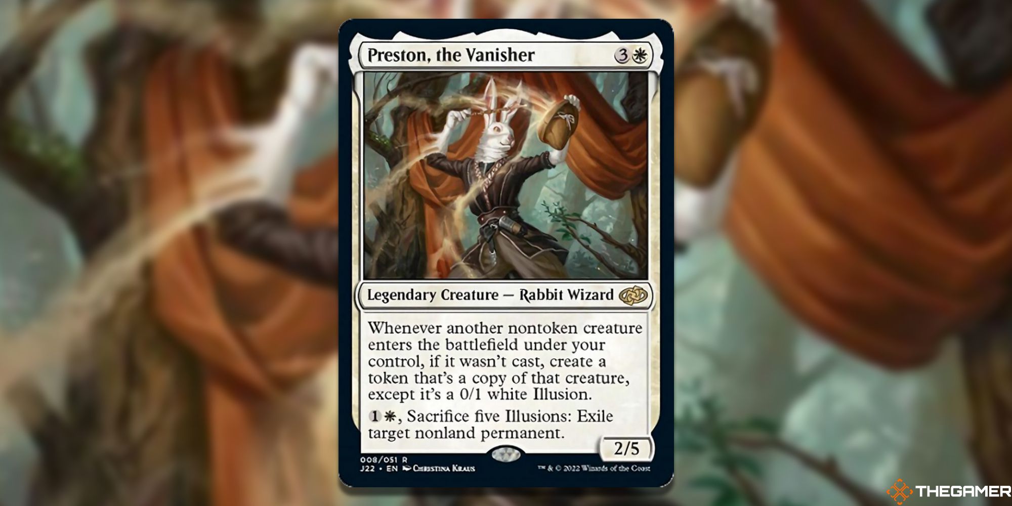 Magic The Gathering – The 8 Best New White Cards In Jumpstart 2022 Preston The Vanisher