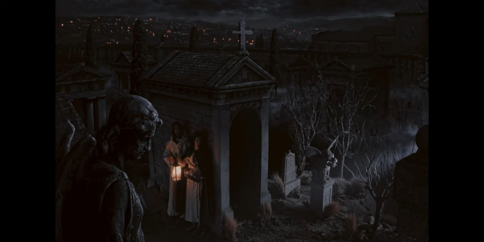 Marissa in the graveyard in Immortality