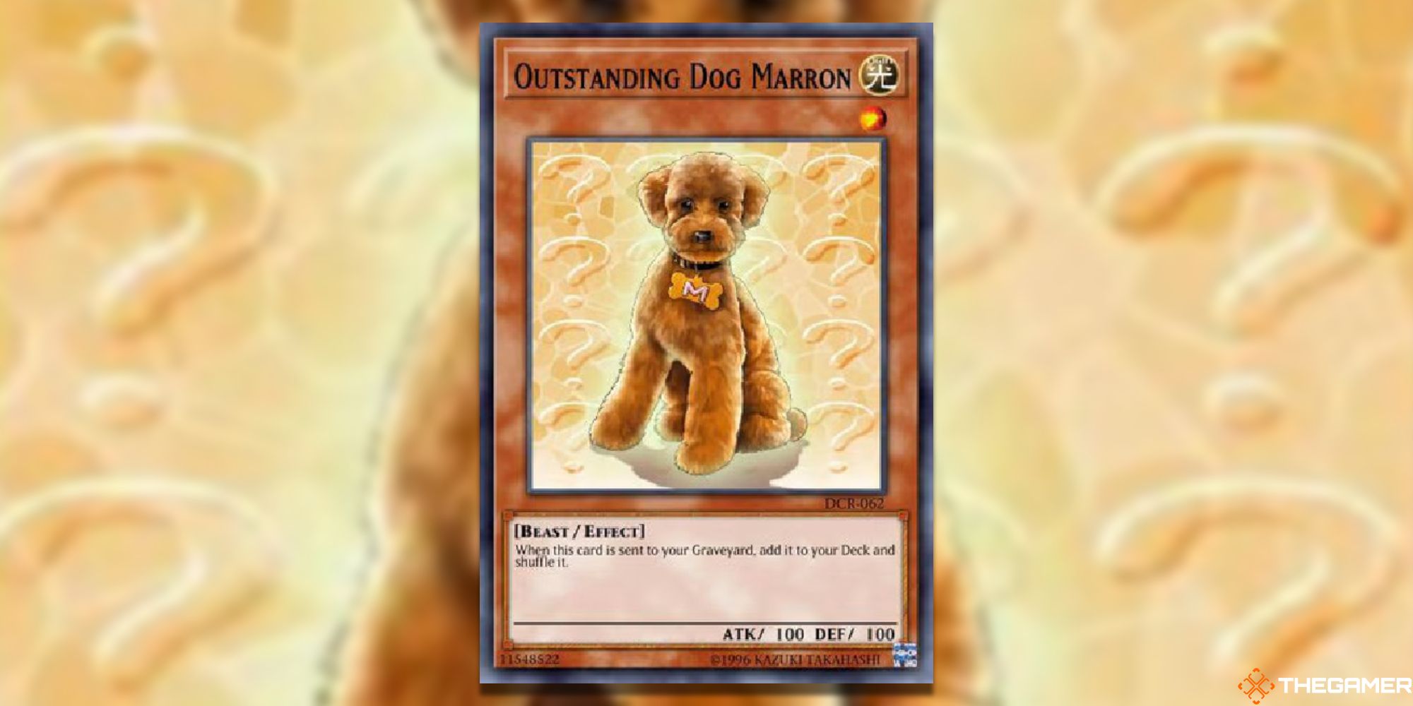 outstanding dog marron yugioh