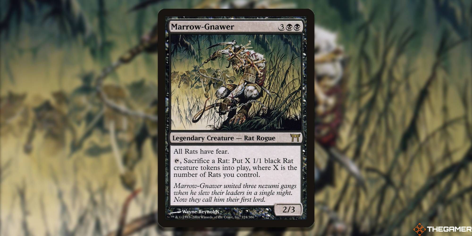 Marrow-Gnawer by Wayne Reynolds - MTG Rat Commanders