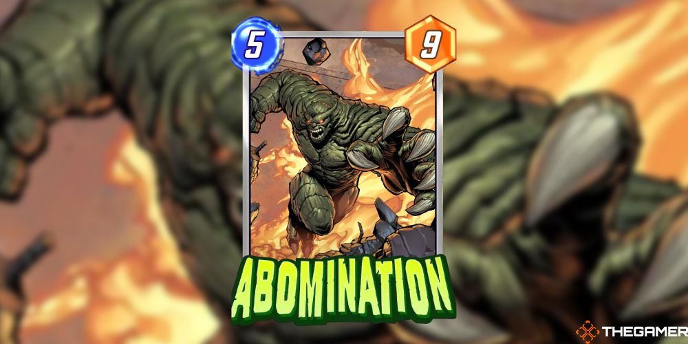 Marvel Snap No Ability Cards Abomination standard variant