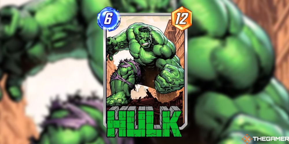Marvel Snap No Ability Cards Hulk standard variant