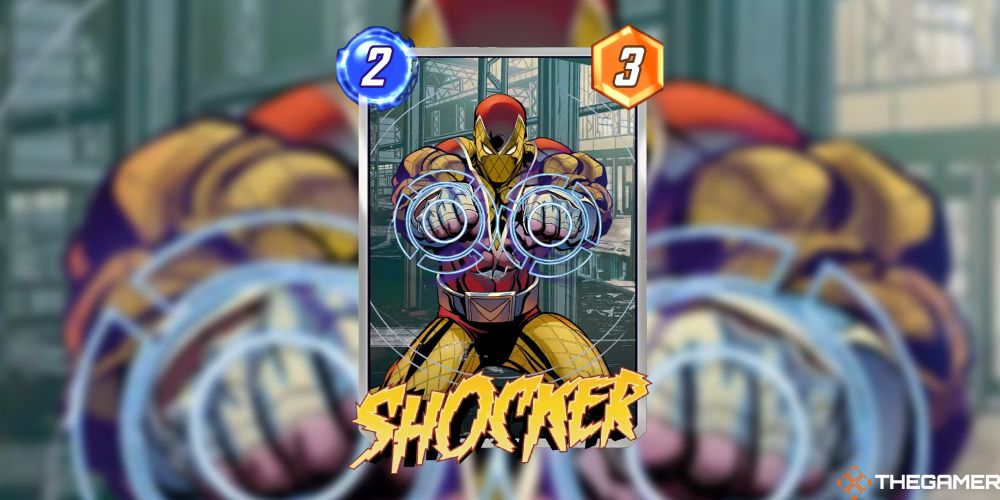 Marvel Snap No Ability Cards Shocker standard variant