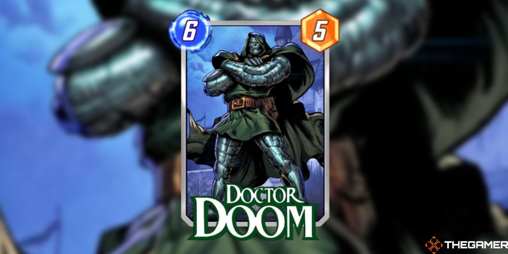 Marvel Snap Villain Cards Doctor Doom standard variant