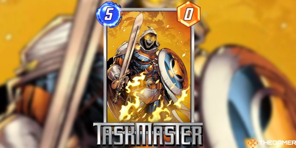 Marvel Snap Villain Cards Taskmaster standard variant