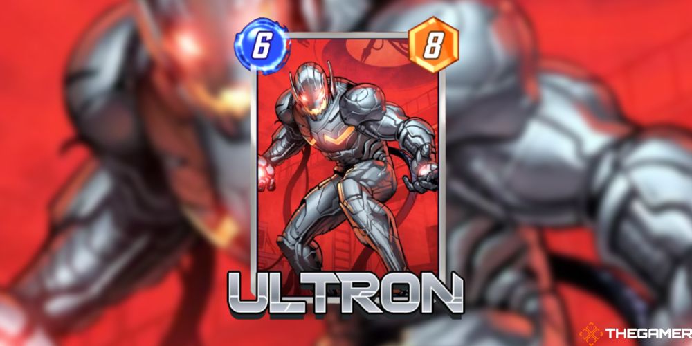 Marvel Snap Villain Cards Ultron standard variant