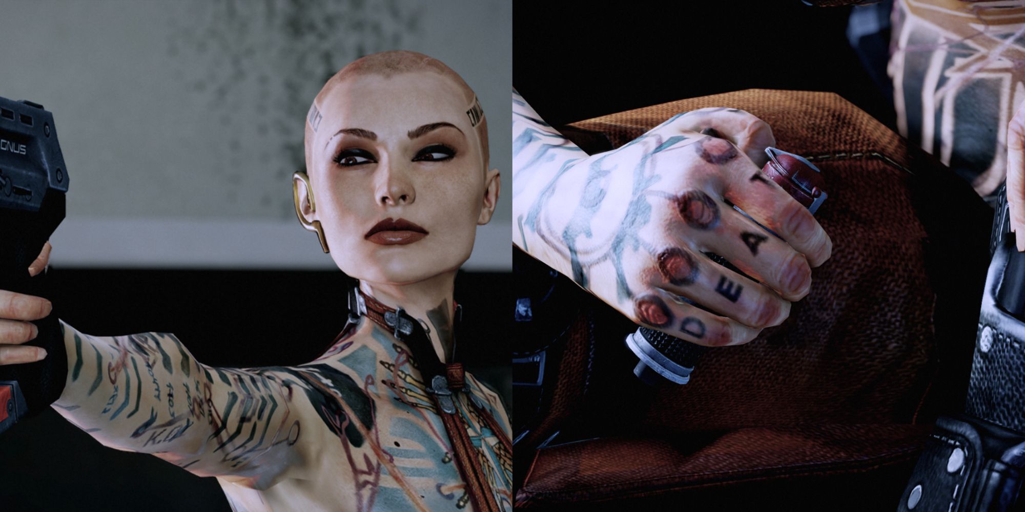 Mass Effect 2 Subject Zero Mission Featured Split Image