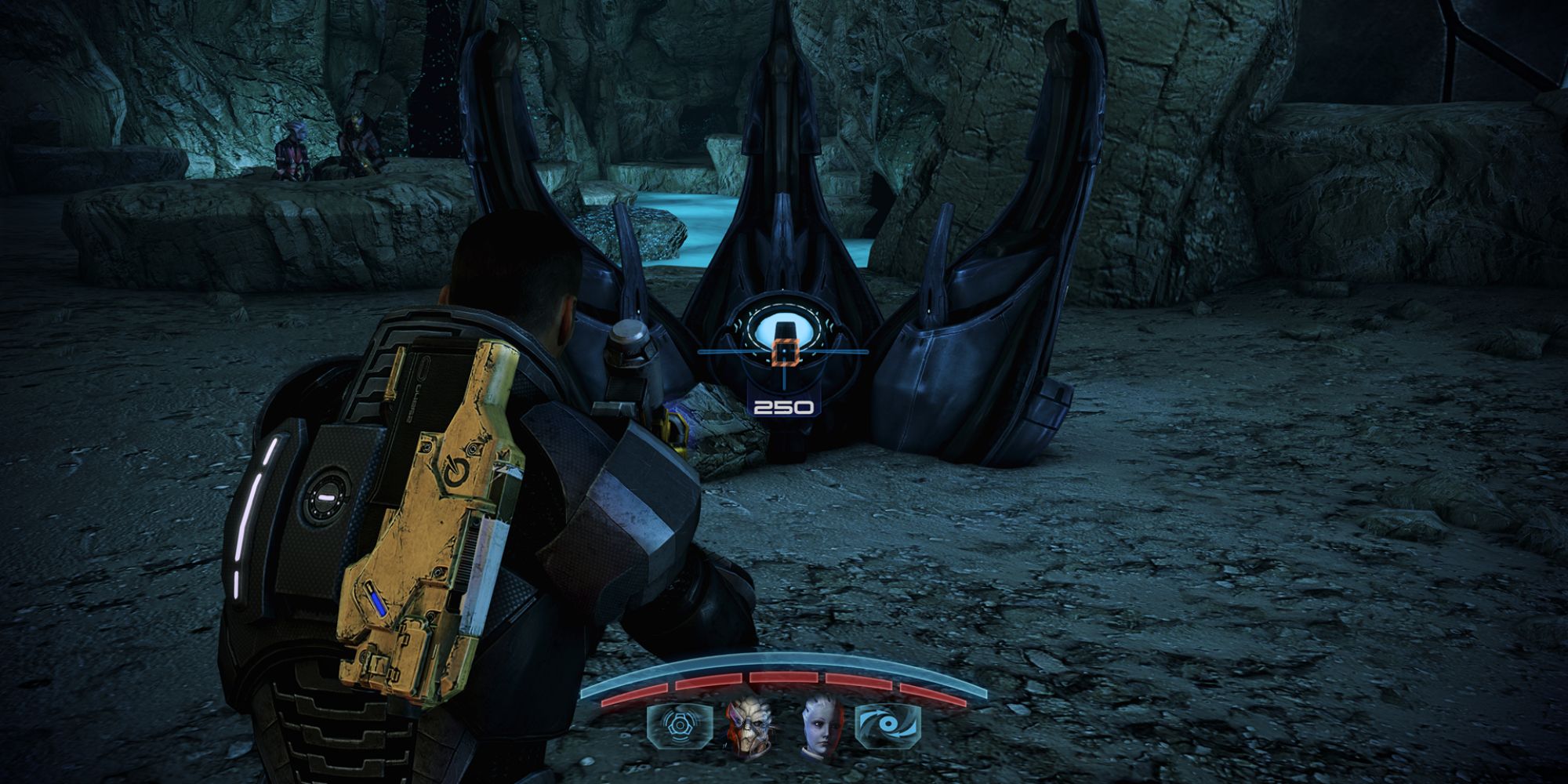 Mass Effect 3 Screenshot Of Central Chamber Reaper Code 2