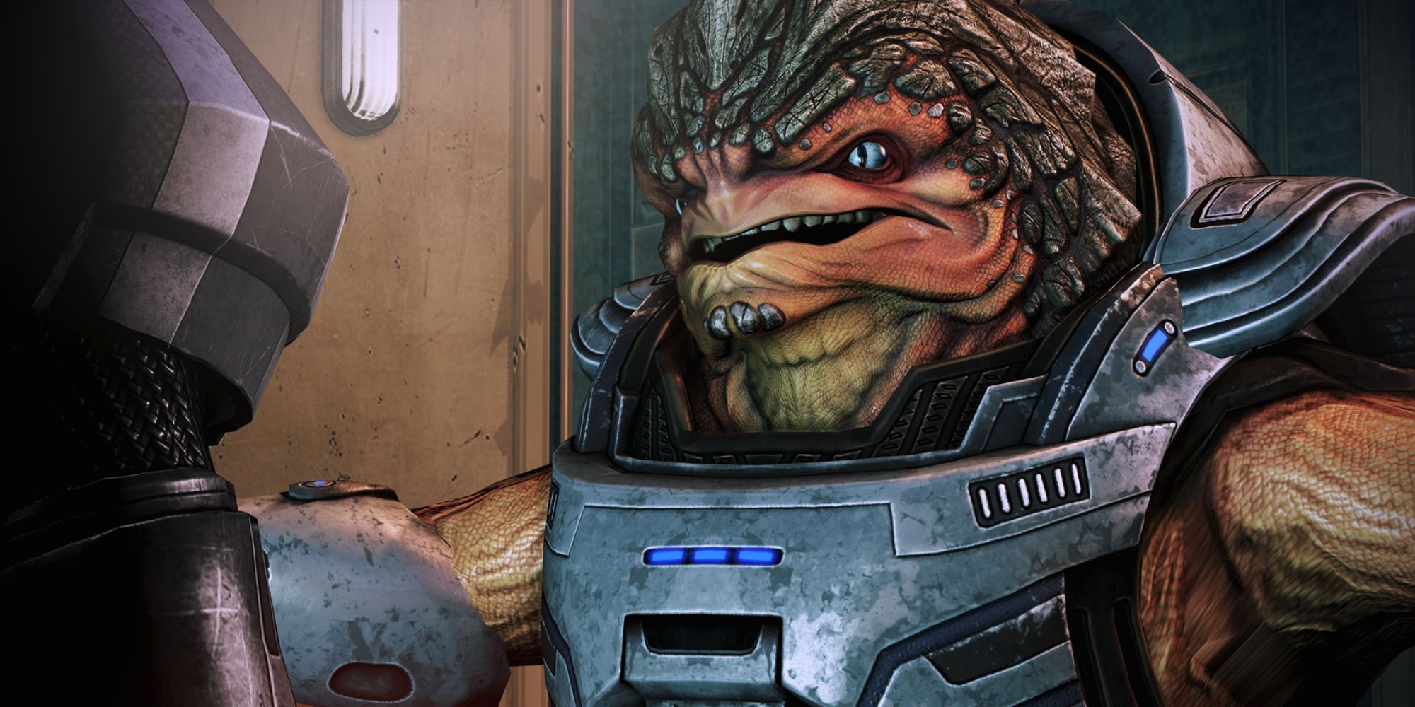 Mass Effect 3 Screenshot Of Grunt With Open Arms