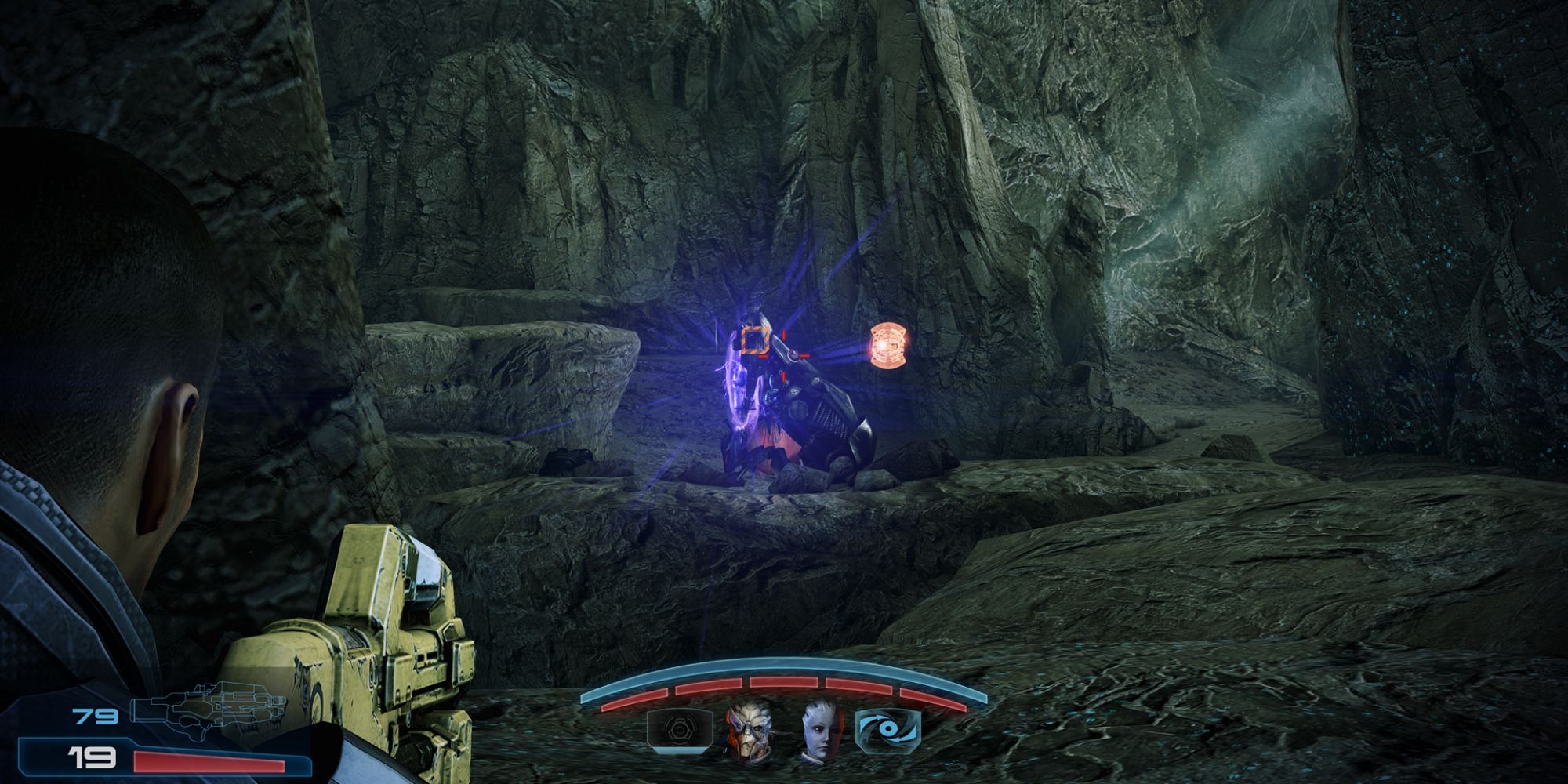 Mass Effect 3 Screenshot Of Krogan Team First Barrier Engine