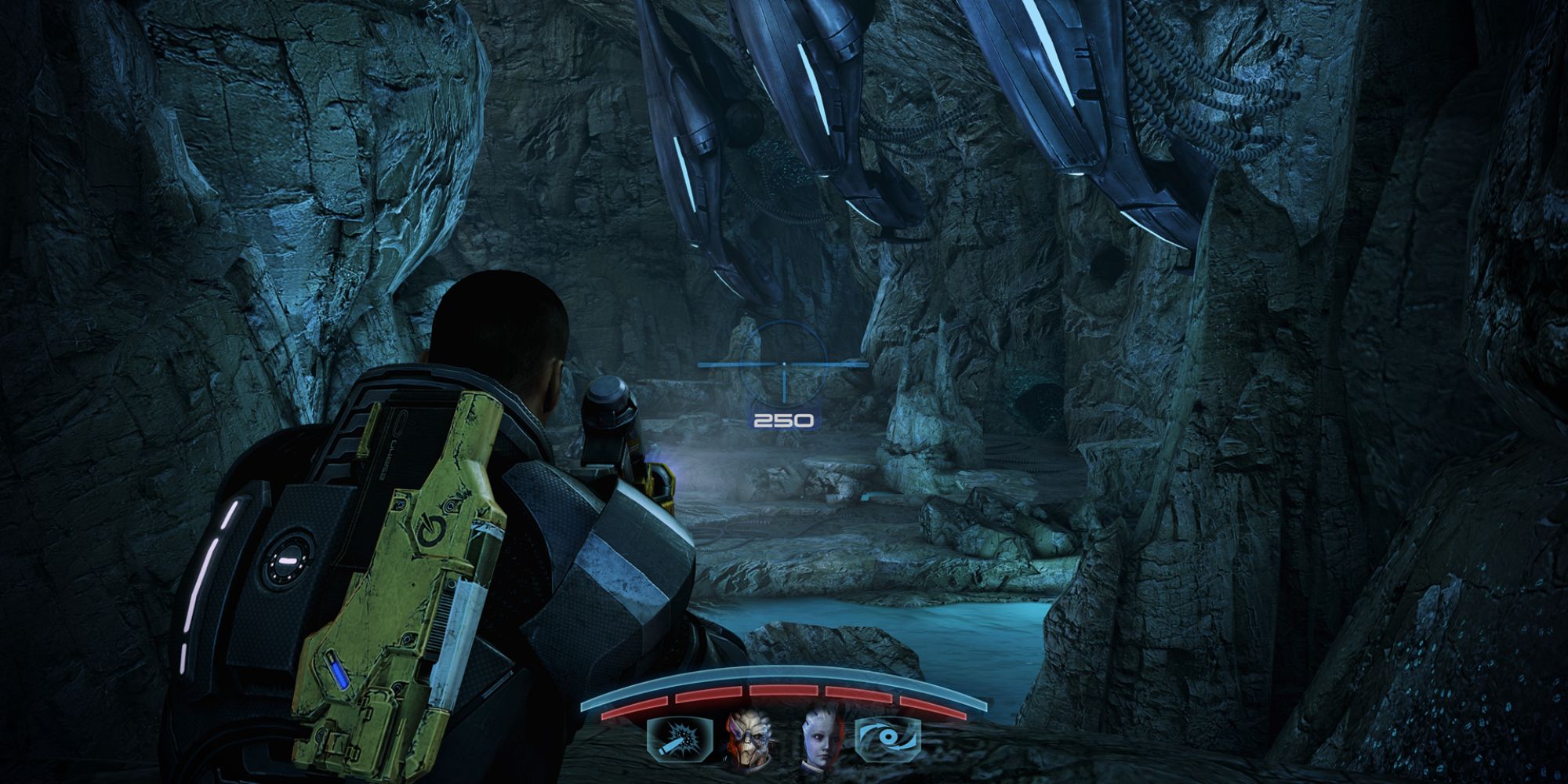 Mass Effect 3 Screenshot Of Krogan Team Quest Fighting Place