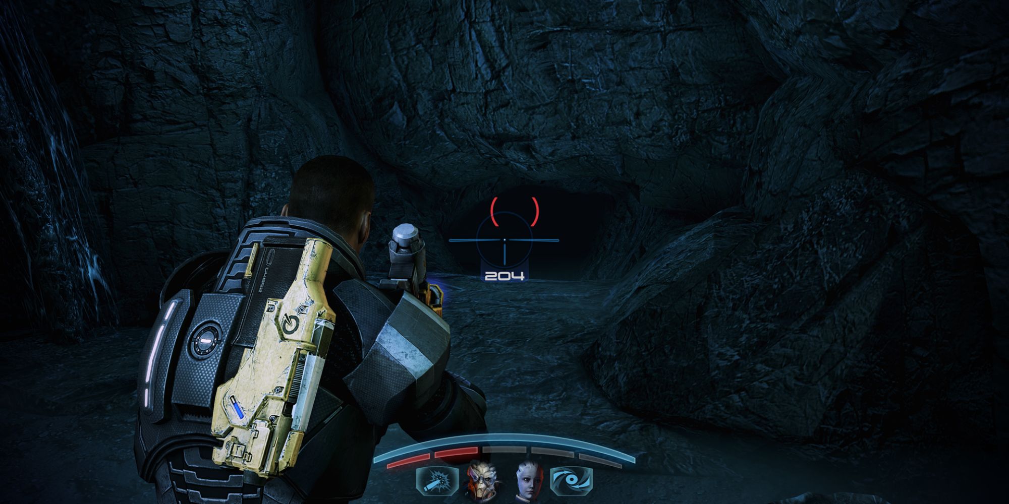 Mass Effect 3 Screenshot Of Narrow Passage