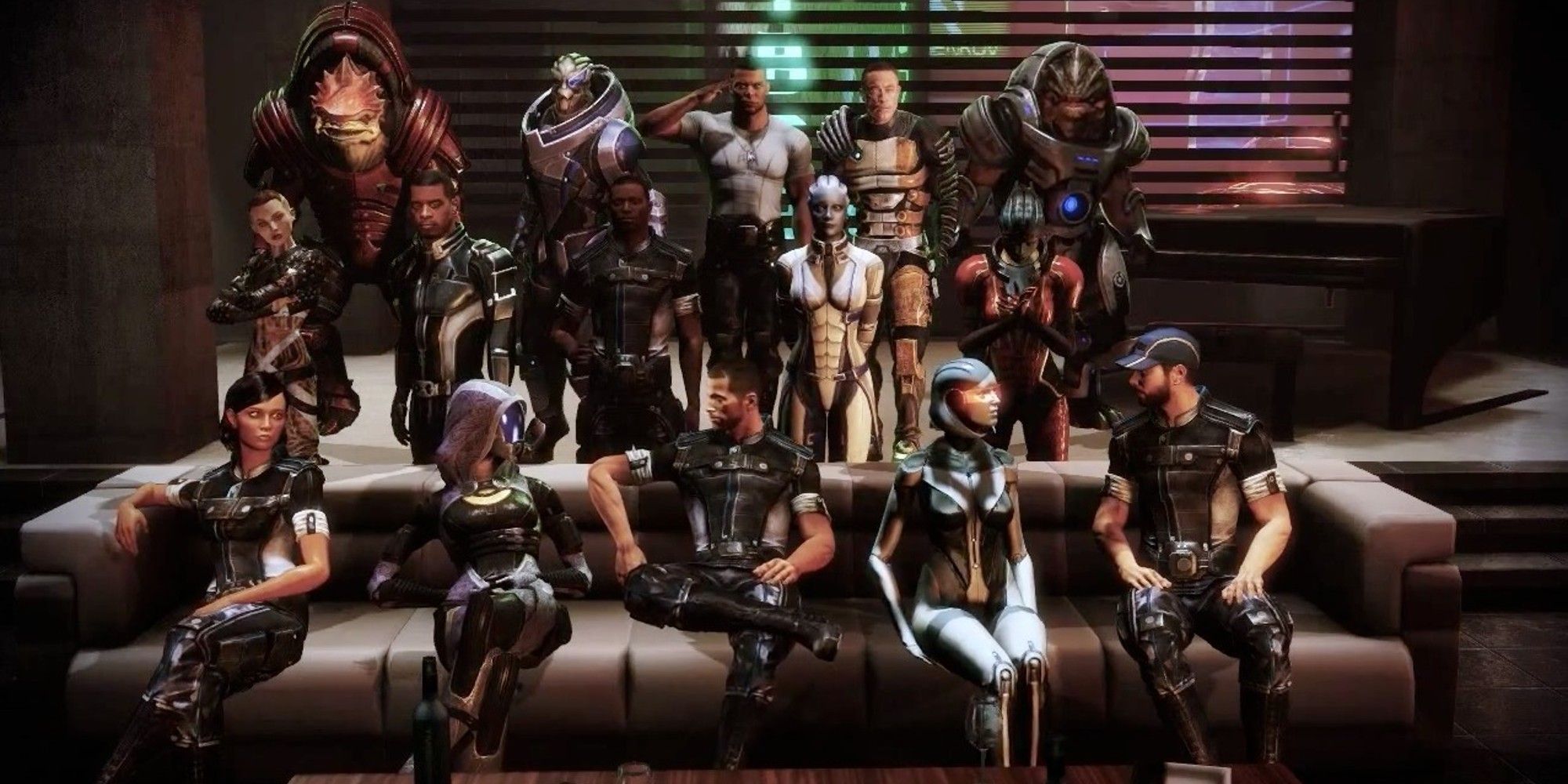 Mass Effect 3 - The Citadel party