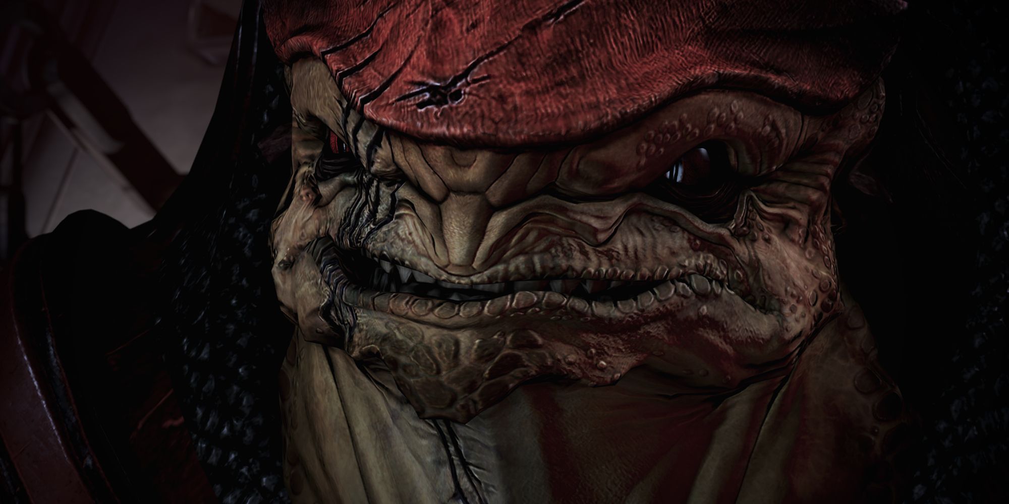 Mass Effect 3 Screenshot of Wrex close-up