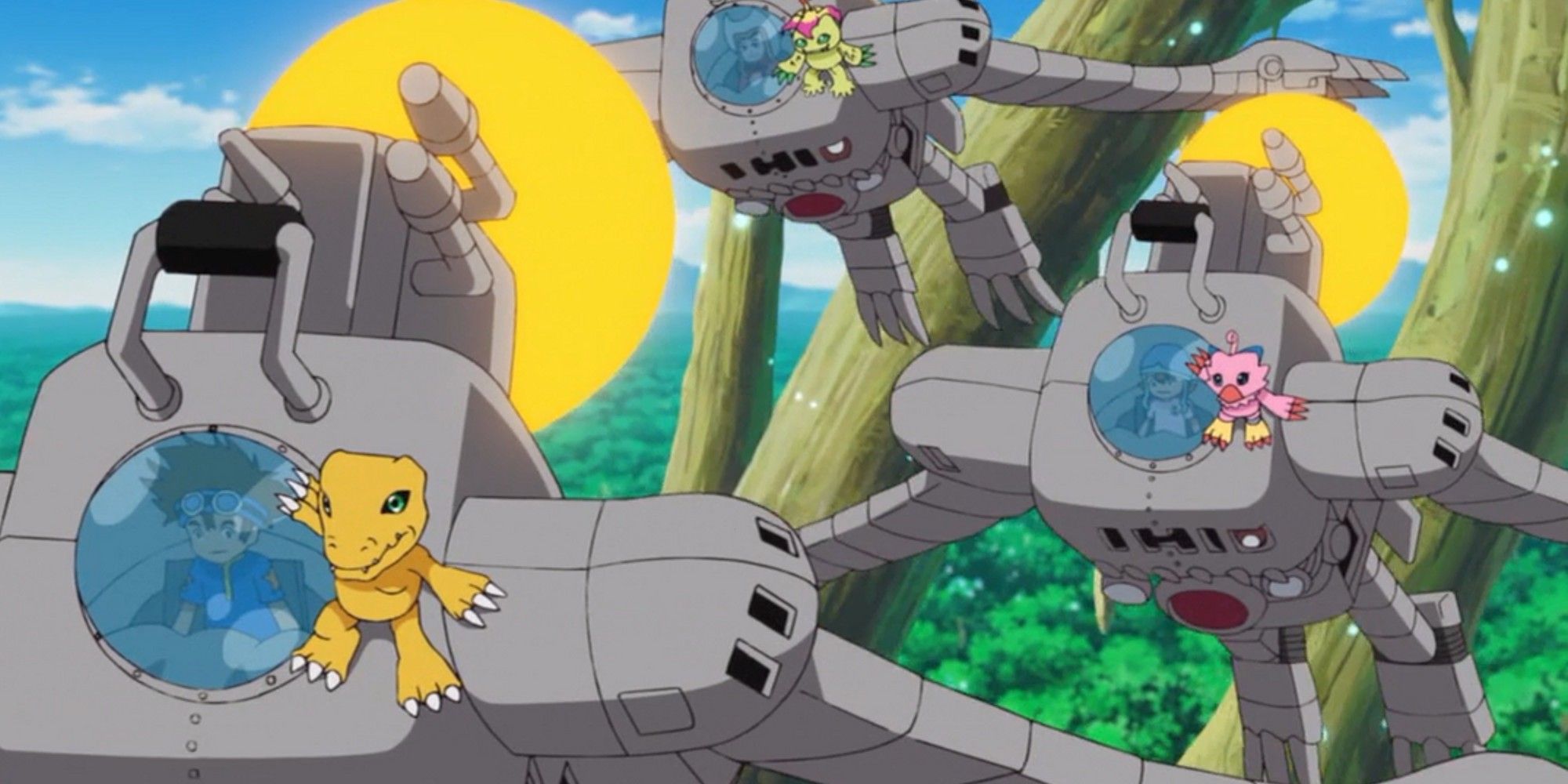 Digimon Adventure (2020): The Digidestined Piloting Mekanorimon