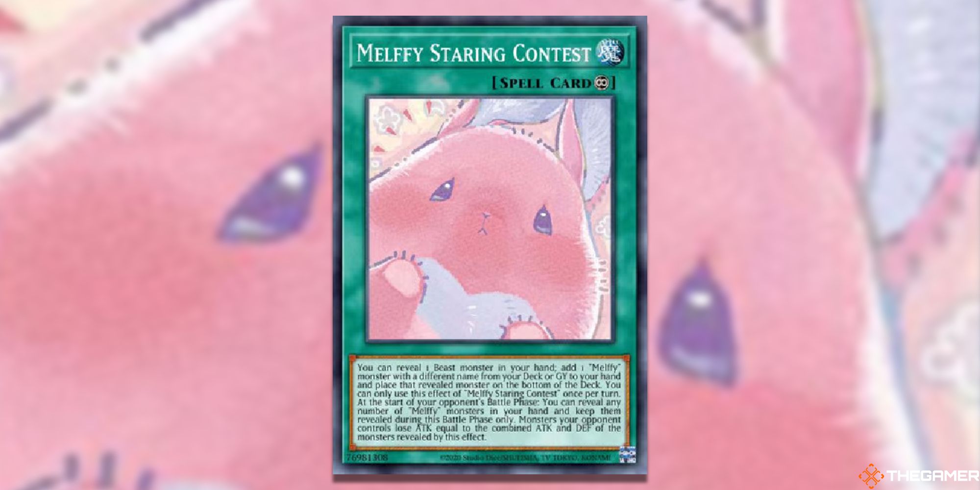 melffy staring contest yugioh card