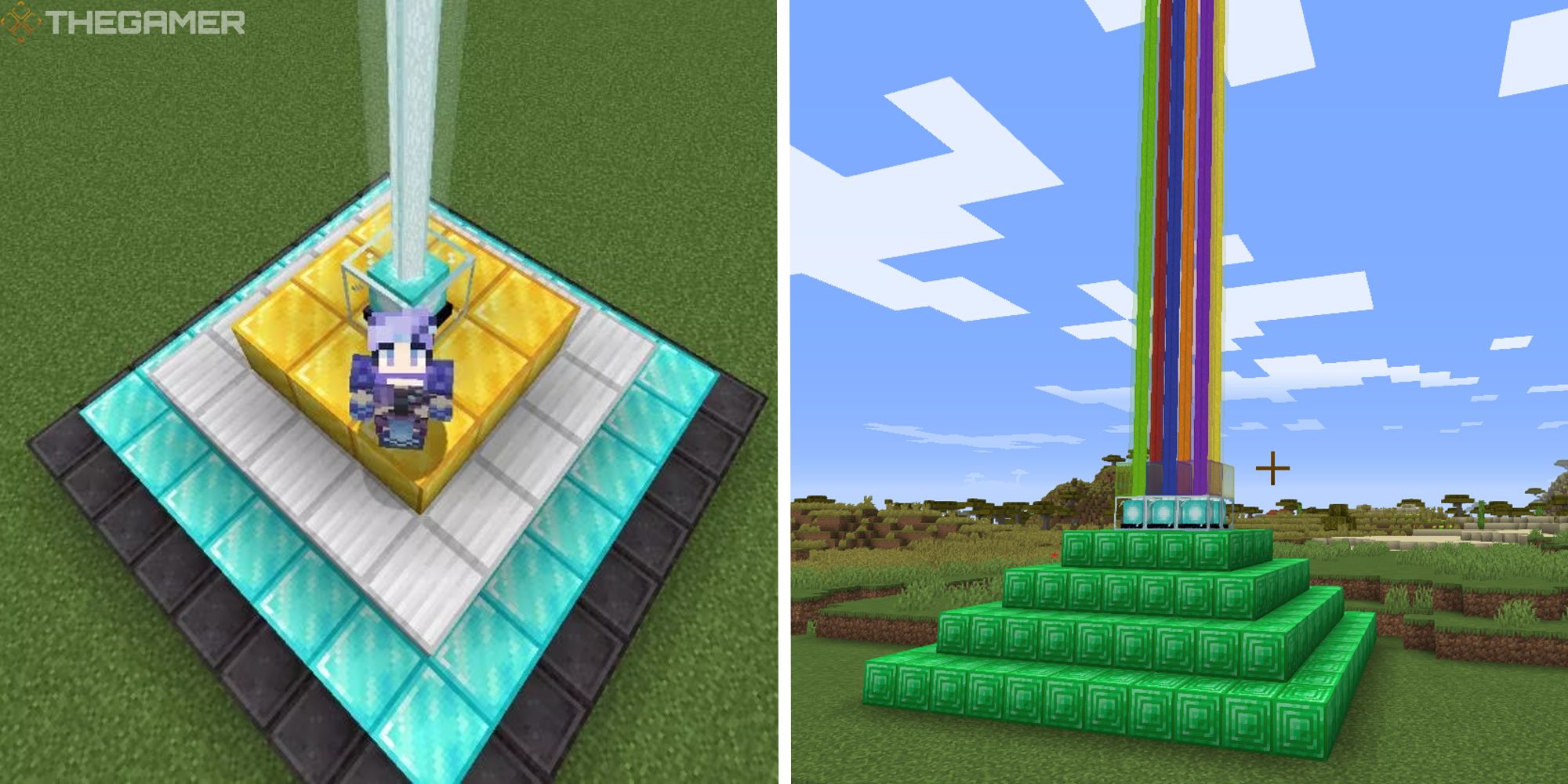 Minecraft: how to make and activate a Beacon