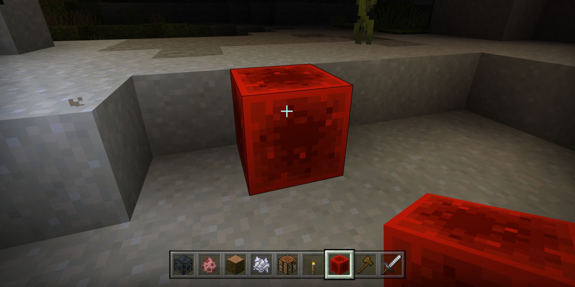 Minecraft Screenshot Of Redstone Block