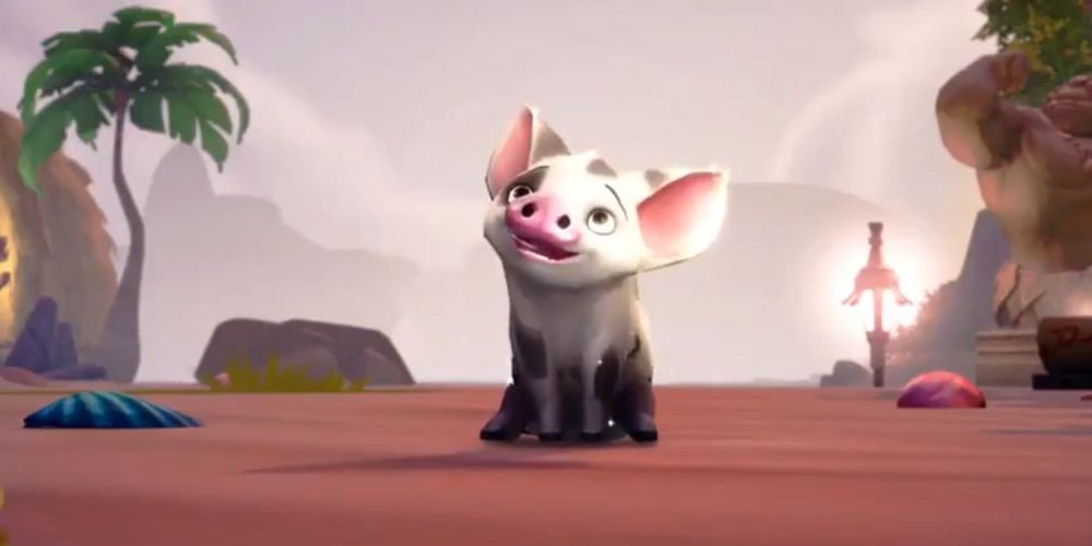 Moana&rsquo;s Pua in Disney Dreamlight Valley